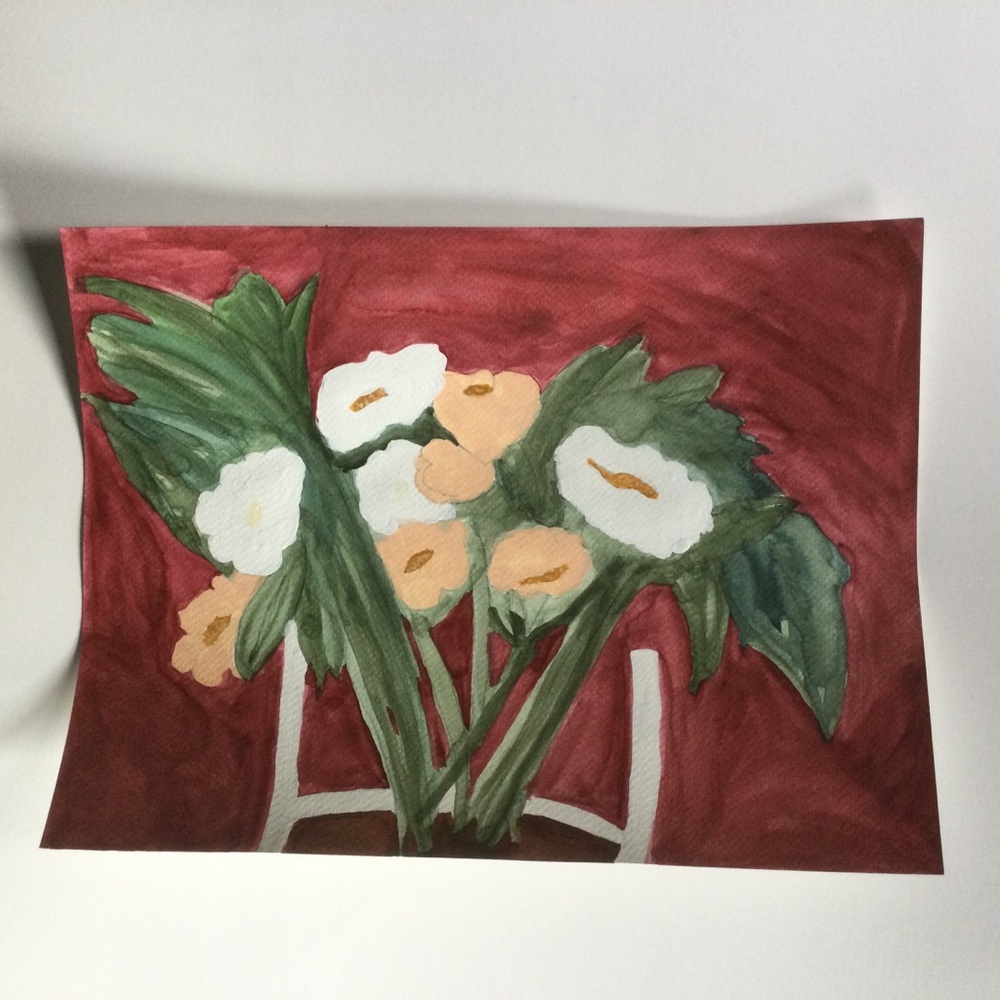 Watercolor Floral Painting